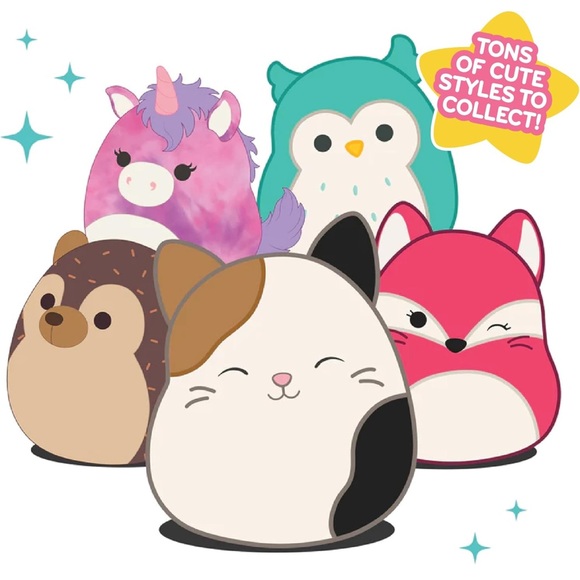 🎄🩷NWT SQUISHMALLOWS 8” HELLO KITTY GINGERBREAD OFFICIAL CHRISTMAS PLUSH - Picture 8 of 12